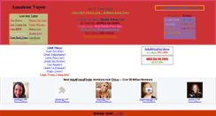 Desktop Screenshot of amateurvoyer.com